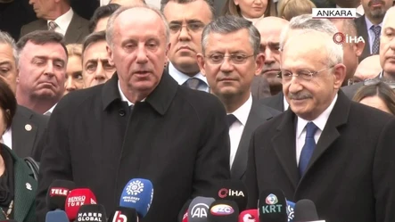 Muharrem İnce'den kritik ziyaret sonrası açıklama: Meclis'i bombalayan adamın oyunu istemiyorum - Secim-2023