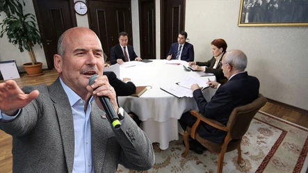 Bakan Soylu'dan '6'lı masa AB'den icazet aldı' iddiası: Seçim politikalarını onaylattı - Secim-2023