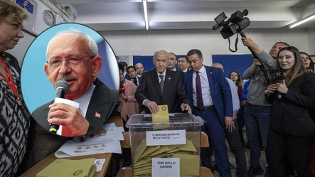Bahçeli'nin oy kullandığı sandıktan Kılıçdaroğlu birinci çıktı - Secim-2023