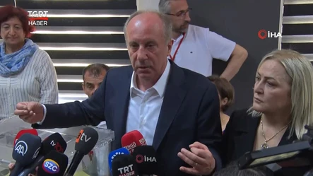 İnce'den sandık başında açıklama: Ortada kaset yok, komplo var! - Secim-2023