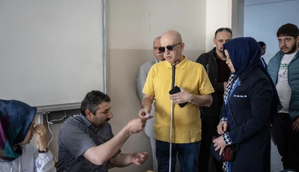 YSK bu seçimde bir ilki gerçekleştirdi. Görme engelliler için ilk özel şablon oluşturuldu - Gündem