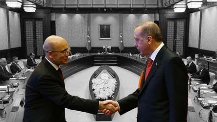 Cumhurbaşkanı Erdoğan, kabinede adı geçen Mehmet Şimşek'le görüştü - Secim-2023