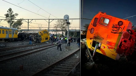 Yolcu treni raydan çıktı! Güney Afrika'daki kazada çok sayıda yaralı - Dünya