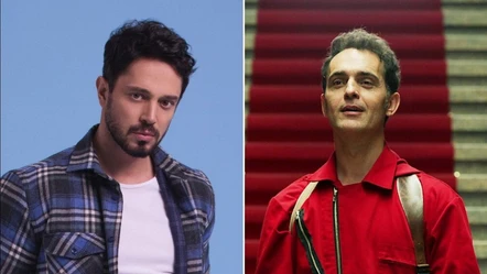 La Casa De Papel'in Berlin'i Pedro Alonso ile Murat Boz buluştu - Magazin