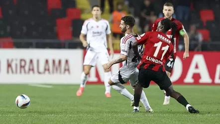 Beşiktaş, Gaziantep FK ile 1-1 berabere kaldı! - Futbol