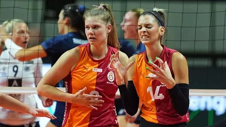 Galatasaray Challange Kupası’nda AO Thrias'ı 3-0 yendi! - Voleybol