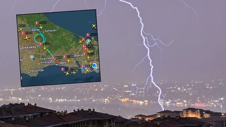 AFAD'dan yağış uyarısı geldi, bir anda bastırdı! İstanbul'da uçaklar iniş yapamıyor! Meteoroloji raporunu güncelledi - Gündem