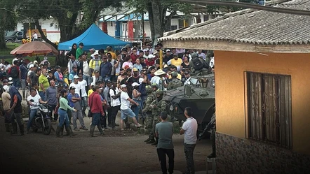 Kolombiya'da silahlı bir örgüt hedef şaşırdı, sivillerin üzerine bomba yağdırdı! Çok sayıda yaralı var - Dünya