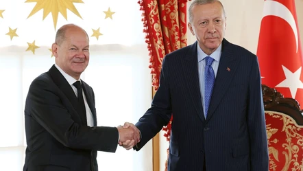 Son dakika | Dolmabahçe'de diplomasi zirvesi! Cumhurbaşkanı Erdoğan ve Almanya Başbakanı Olaf Scholz ortak basın toplantısı düzenliyor - Politika