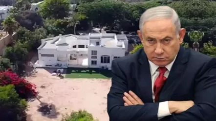 Netanyahu'nun konutu saldırı sonrası ilk kez görüntülendi! - Dünya