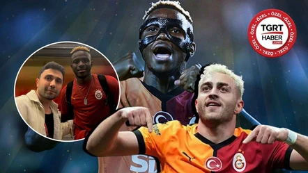 Galatasaray'ın yıldızı Victor Osimhen Tgrthaber.com'a konuştu - Futbol