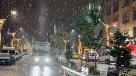 Kış erken geldi: Yüksekova'da lapa lapa kar yağışı başladı - Yaşam