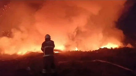 Hatay’da korkutan yangın: Çok sayıda ekip sevk edildi - Gündem