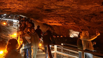 Bu mağaraya girenin ağrısı şıp diye kesiliyor! Türkiye'nin her yerinden akın akın geliyorlar - Kültür - Sanat