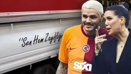 Icardi'nin Wanda Nara'ya yolladığı o mesaj kamyon arkası sözü oldu! Sosyal medya bu görüntüyü konuşuyor - Gündem