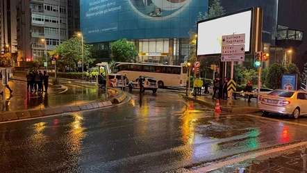 İsrail Konsolosluğu yakınında silah sesleri! Polis ekipleri harekete geçti - Gündem