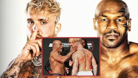 Mike Tyson - Jake Paul maçı öncesinde gergin anlar! Tyson neden tokat attı? - Aktüel