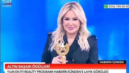 Yılın en iyi reality haber programı Haberin İçinden’e layık görüldü - Magazin