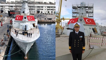 Mavi Vatan güvenli ellerde! Milli gemi TCG Akhisar gün sayıyor - Gündem