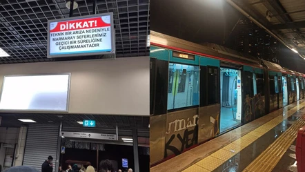 Son dakika | Marmaray'da arıza! Seferler durdu, açıklama geldi - Gündem