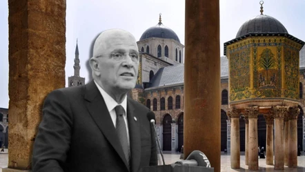 Müsavat Dervişoğlu Emevi Camii'nde kılınan namazdan rahatsız oldu - Politika