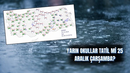 25 Aralık yarın okullar tatil mi? Bugün Antalya, Bingöl ve Tunceli'de taşımalı eğitime ara verilmişti - Aktüel