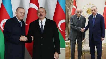 Cumhurbaşkanı Erdoğan'dan diplomasi trafiği: Aliyev ve Dürzi lider Velid Canbolat ile görüştü - Politika