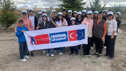 Çankaya Ankara Kırkkonaklar Anadolu Lisesi Erasmus+ KA210 SCH Projesi ile 4 ülke! - Aktüel