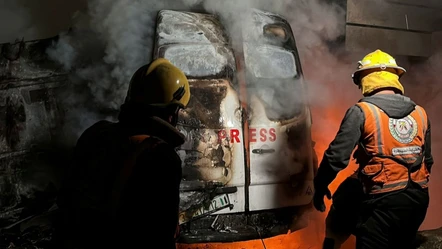 İsrail'den gazeteci katliamı! Yayın araçlarını vurdular - Dünya