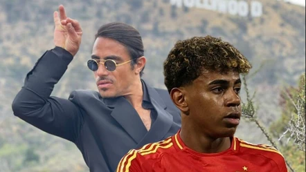 Lamine Yamal da Nusret şovunu izledi! Salt Bae hareketine yorum yağdı - Magazin