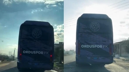 Suriye'de görülen 52 Orduspor FK takım otobüsünün sırrı ortaya çıktı! - Spor