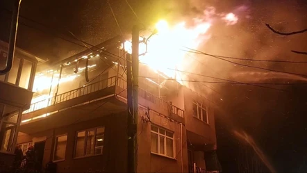 Sakarya'da korku dolu anlar! Alevler her yeri sardı, mahalleli sokağa döküldü - Gündem