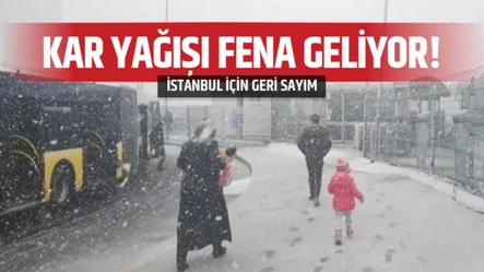 İstanbul'a kar yağışı için geri sayım başladı! Sıcak hava yerini bir anda Sibirya soğuklarına bırakacak! - Aktüel