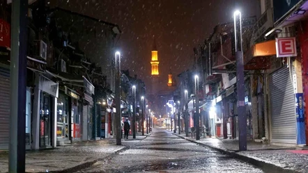 Edirne'de lapa lapa kar yağdı, ortaya kartpostallık görüntüler çıktı - Gündem