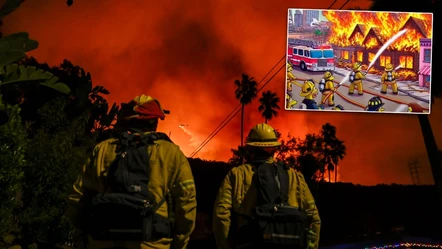 Simpsonlar dizisi ve Los Angeles yangını benzerlikleri! 2025 yılının ilk tahmini tuttu - Dünya