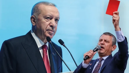 Son dakika | Cumhurbaşkanı Erdoğan'dan Özgür Özel'e kırmızı kart cevabı: 'Biz de dumura uğradık, bu orijinal fikir için tebrikler' - Politika