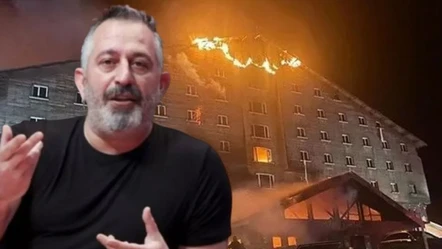 Bolu Kartalkaya kayak merkezindeki yangın sonrası Cem Yılmaz sitem etti: Her şeye alıştık - Magazin