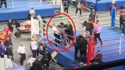 Antalya'da kick boks maçında ortalık savaş alanına döndü! - Spor