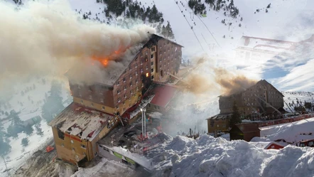 Kartalkaya'daki otel yangını faciası dünyaya o korkunç anları hatırlattı - Dünya