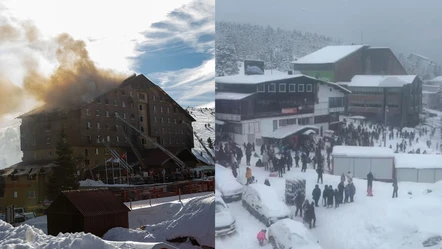 Kartalkaya'nın ardından bu sefer de Uludağ'da otel yangını! Ekipler alarma geçti - Gündem