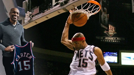 Brooklyn Nets, smaç kralı Vince Carter'ın formasını emekli etti - Spor