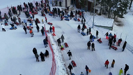 Ilgaz Dağı akına uğradı, yoğunluk böyle görüntülendi: Kayak tutkunları doyasıya eğleniyor - Gündem