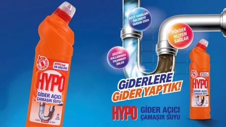 HYPO ile Türkiye’de bir yenilik: Gider açıcı çamaşır suyu - Aktüel