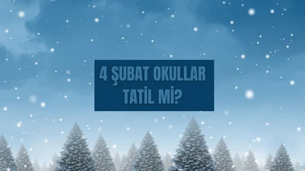 4 Şubat okullar tatil mi? Kar yağışı uyarısı verildi - Aktüel