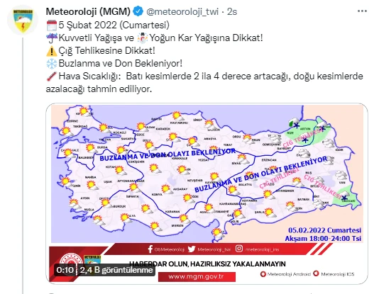Meteoroloji duyurdu kar şiddetli geliyor: 3 kent için art arda uyarı