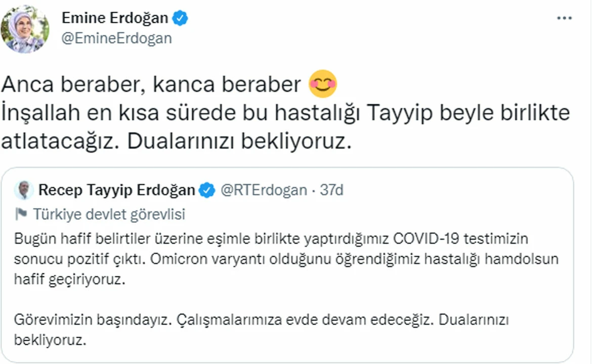 Son dakika! Cumhurbaşkanı Erdoğan ve eşi koronavirüse yakalandı