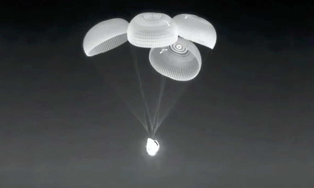 NASA ve SpaceX araştırmaya başladı: Uzay aracının paraşütü açılmıyor