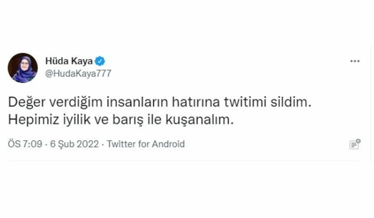 HDP’li Hüda Kaya’dan Cumhurbaşkanı Erdoğan'ın sağlık durumu ile ilgili çirkin paylaşım