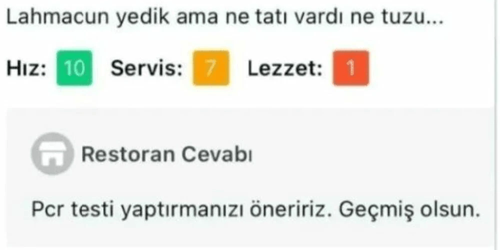 "Lahmacunun ne tadı ne tuzu vardı" dediler hasta damgası yediler