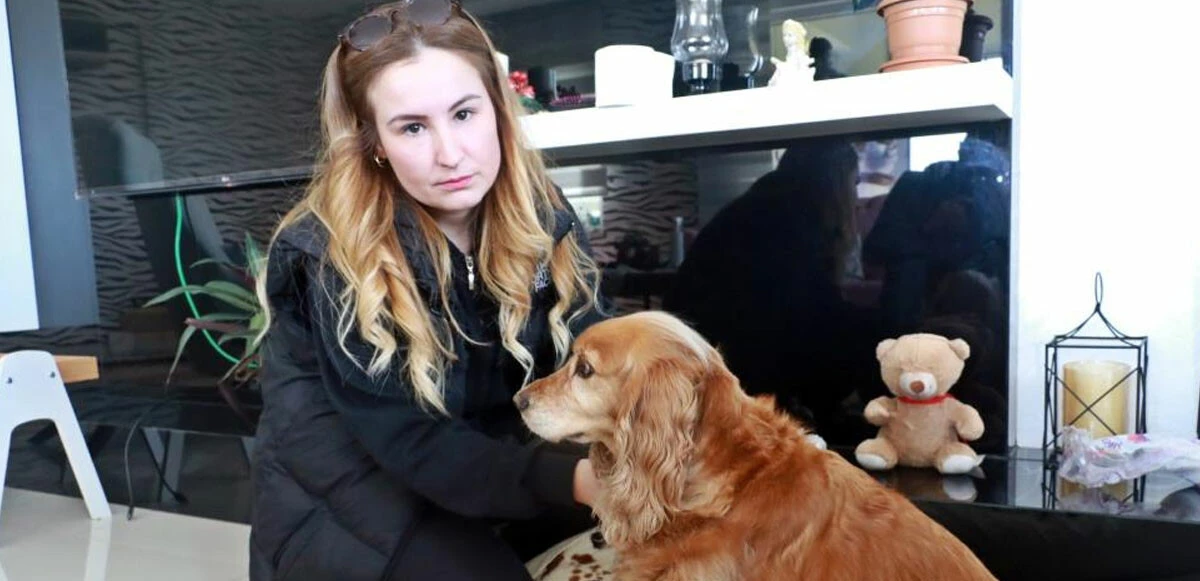 Antalya'da yasaklı ırk dehşeti! Sokak köpeği genç kadın ve köpeğine saldırdı